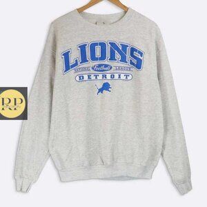 Vintage 2000 NFL Detroit Lions Crewneck Sweatshirt Unisex Men Women shirt